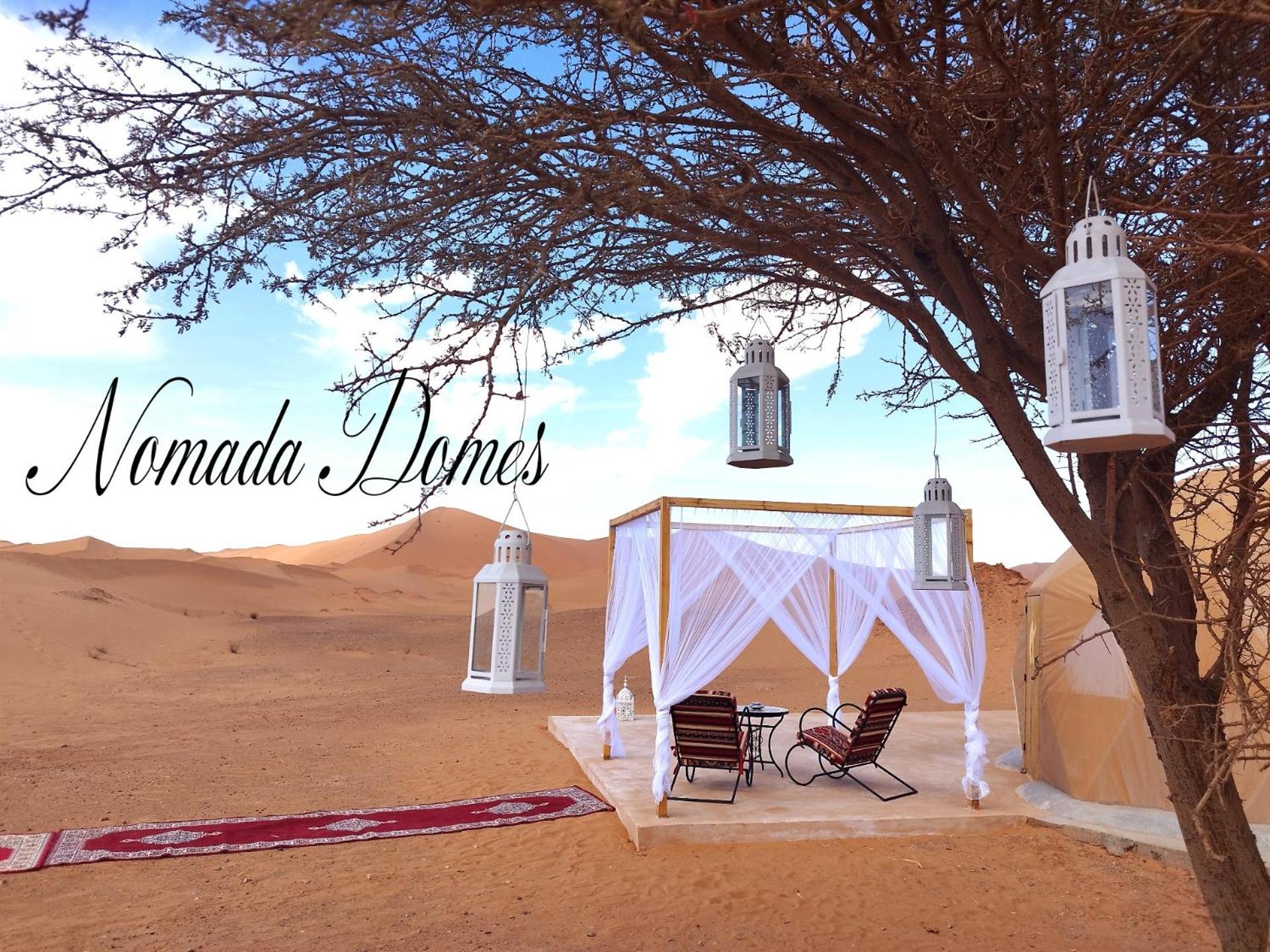Nomada Domes Camp With Airco Hotel Merzouga Exterior foto