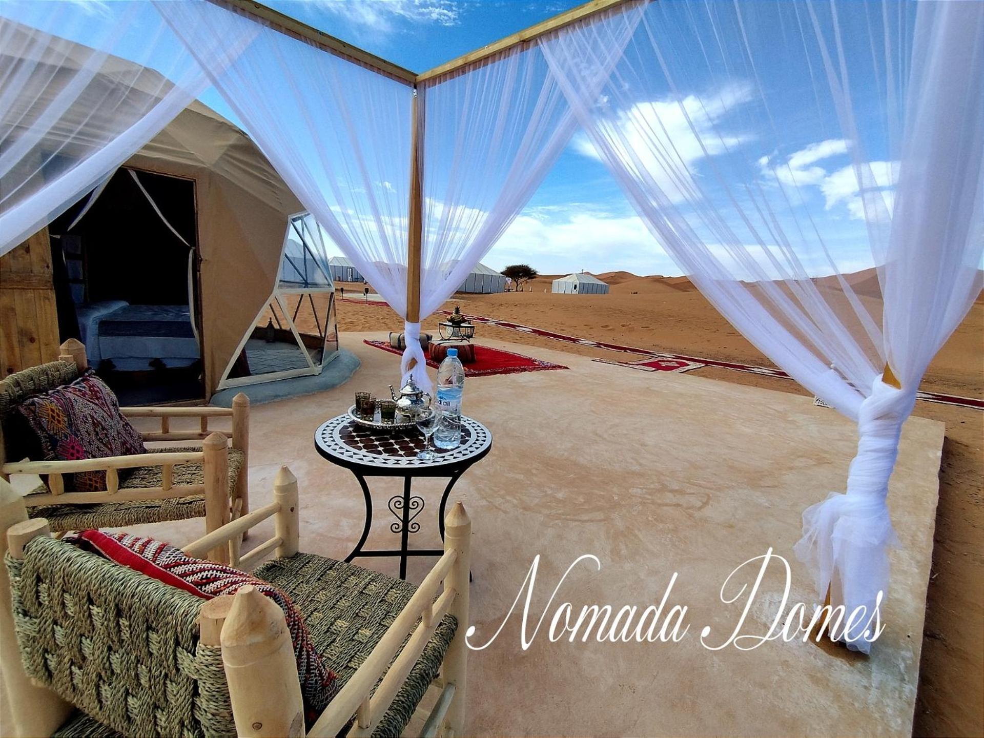Nomada Domes Camp With Airco Hotel Merzouga Exterior foto