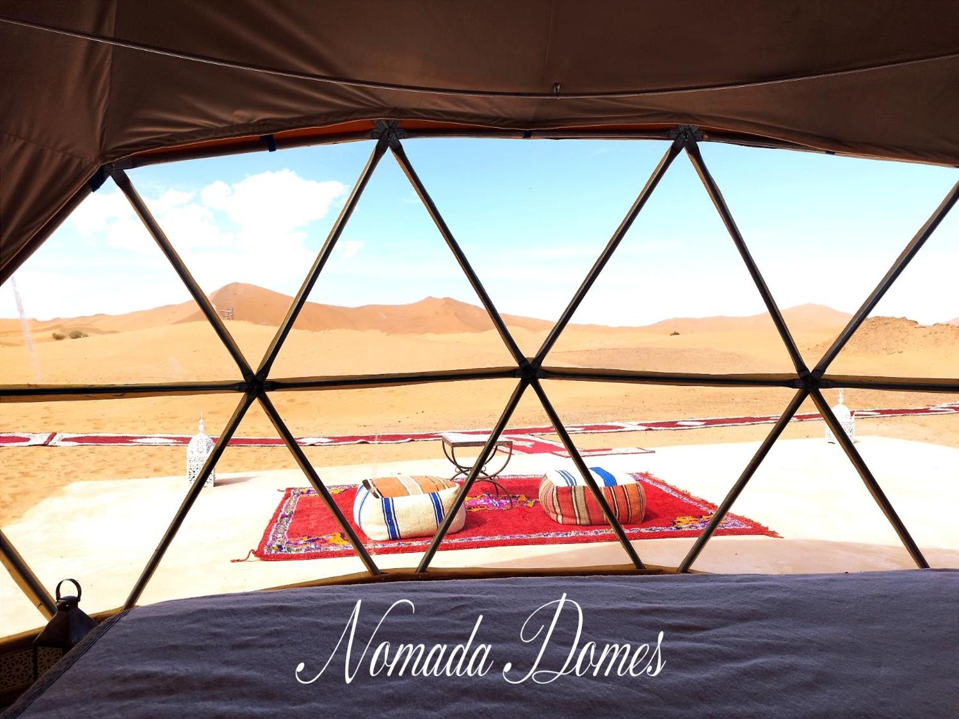 Nomada Domes Camp With Airco Hotel Merzouga Exterior foto