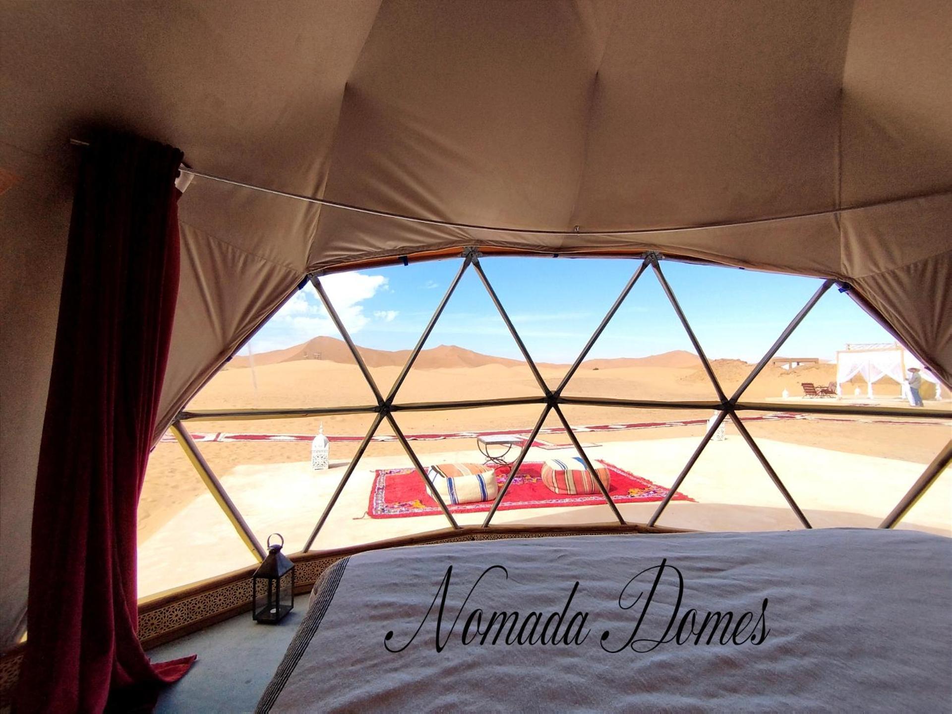 Nomada Domes Camp With Airco Hotel Merzouga Exterior foto